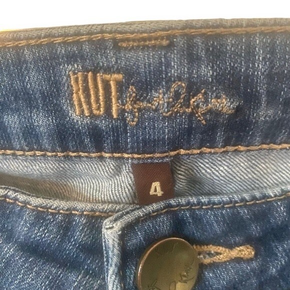 Kut from the Kloth | Womens Boyfriend Fit Medium Wash Jeans | Size 4 - Picture 3 of 9